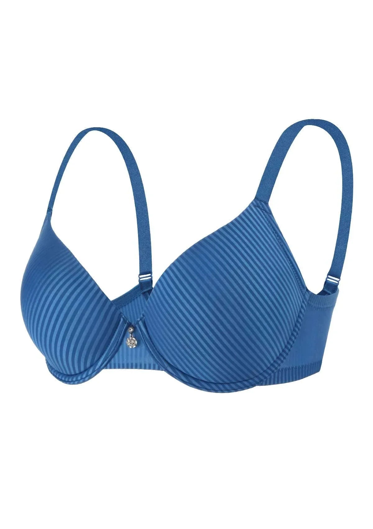 Josephine Striped Smooth Lightly Padded Bra - HSIA