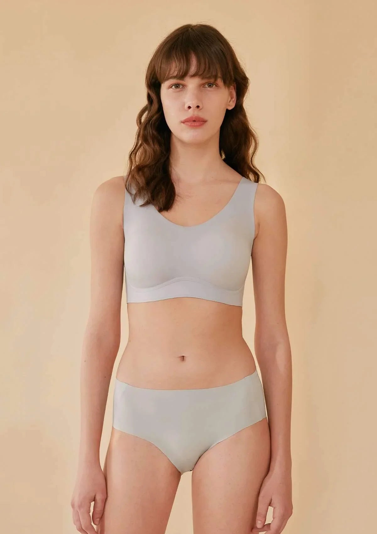 HSIA Wide Strap Padded Cooling Wireless Bra - HSIA