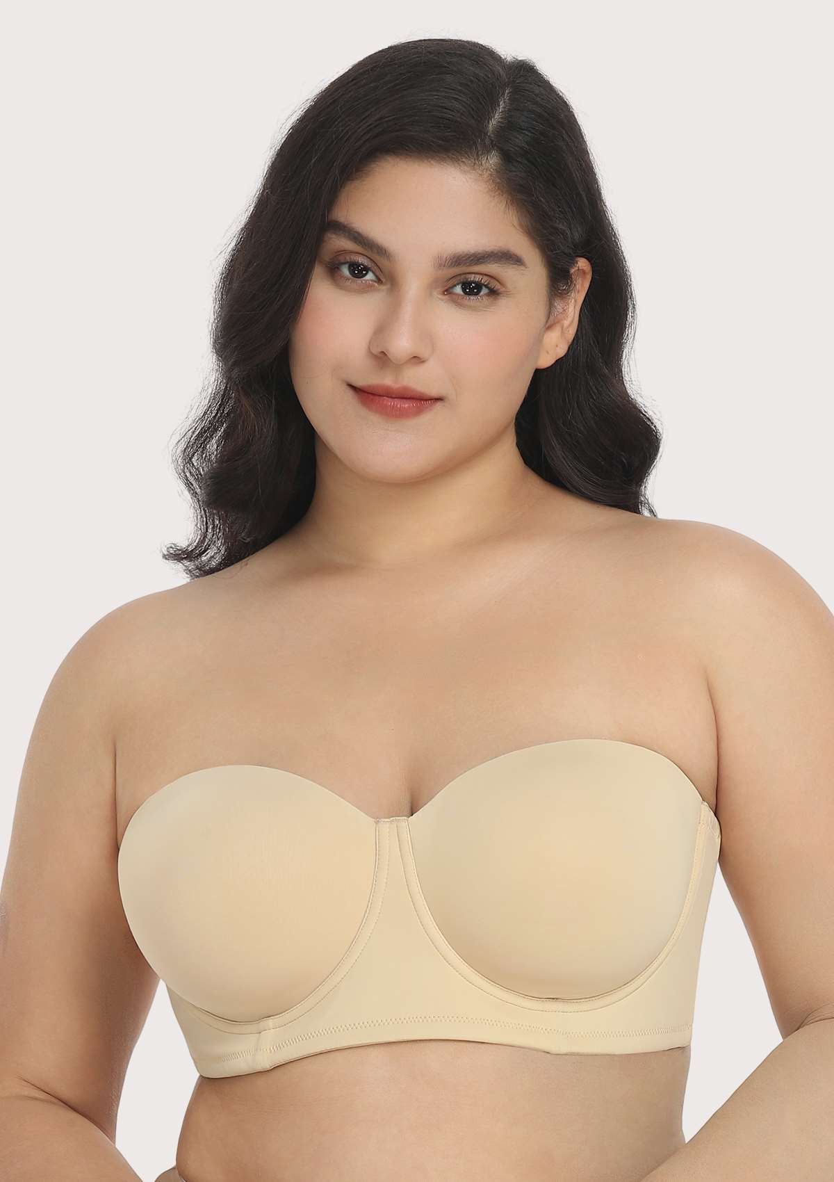 Margaret Seamless Molded Convertible Multiway Strapless Bra - HSIA