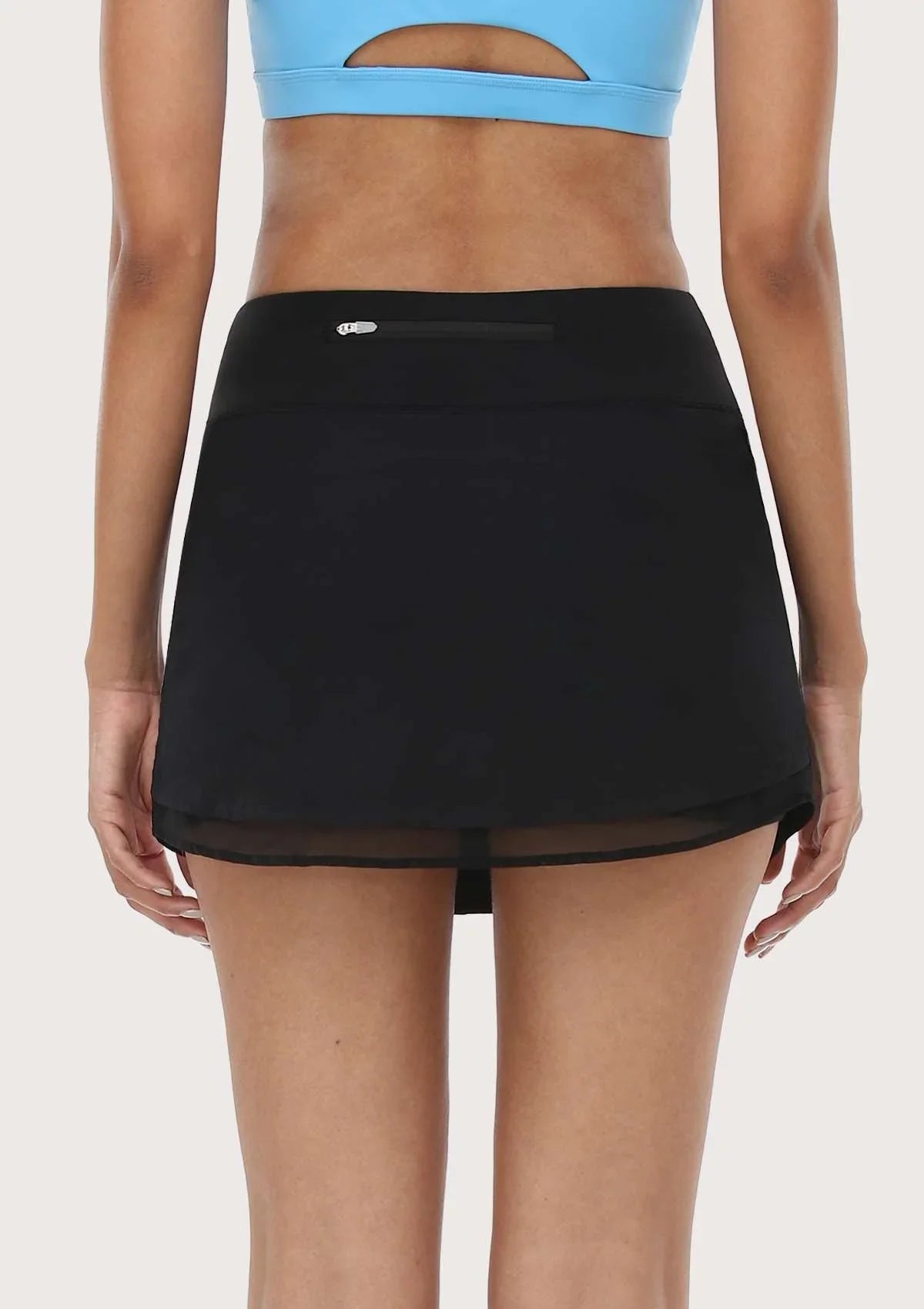 LEAPX Agile High Waisted Tennis Sports Skirt - HSIA