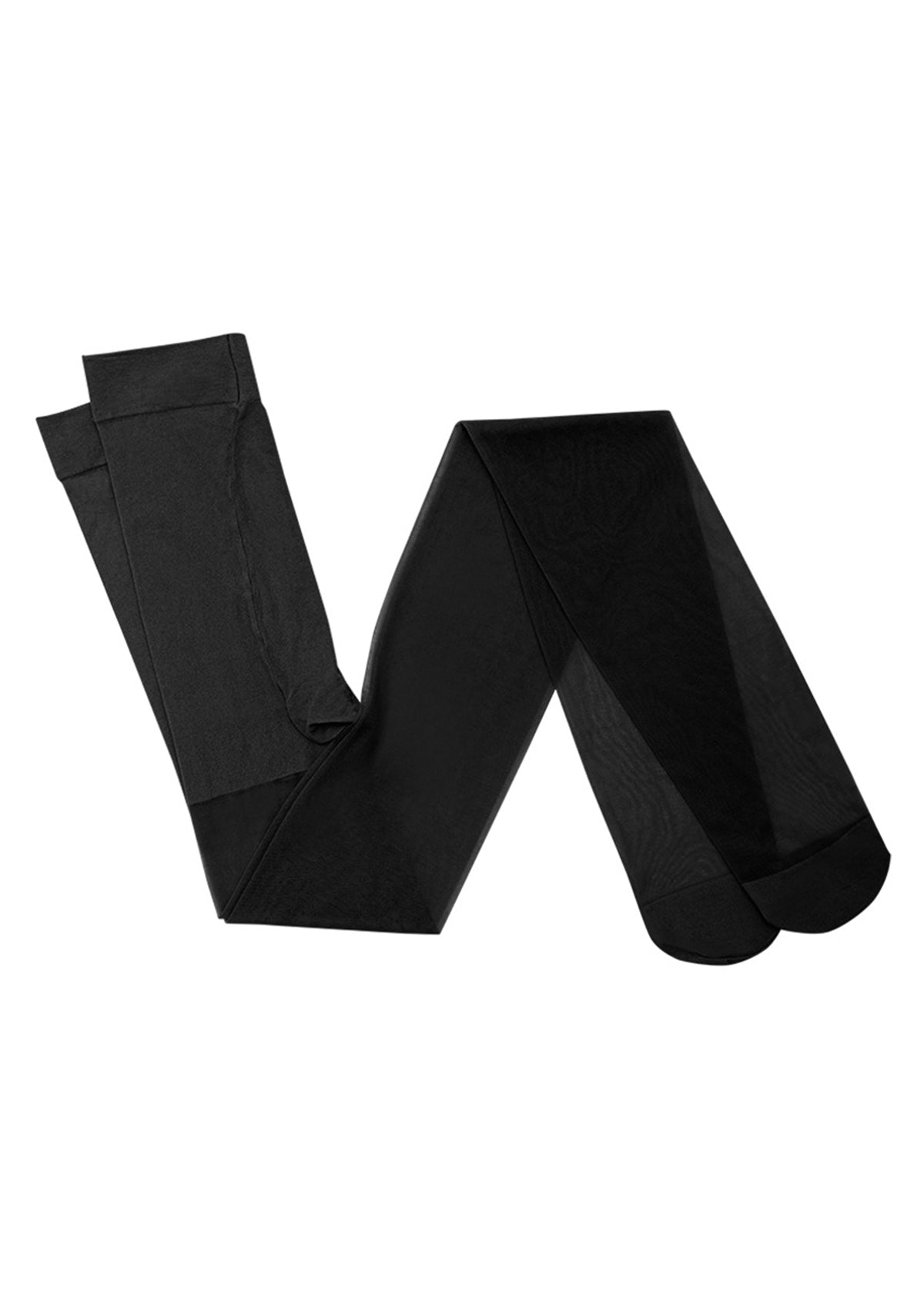 MOMSHIP High Waist Sheer Black Tights Pantyhose - HSIA