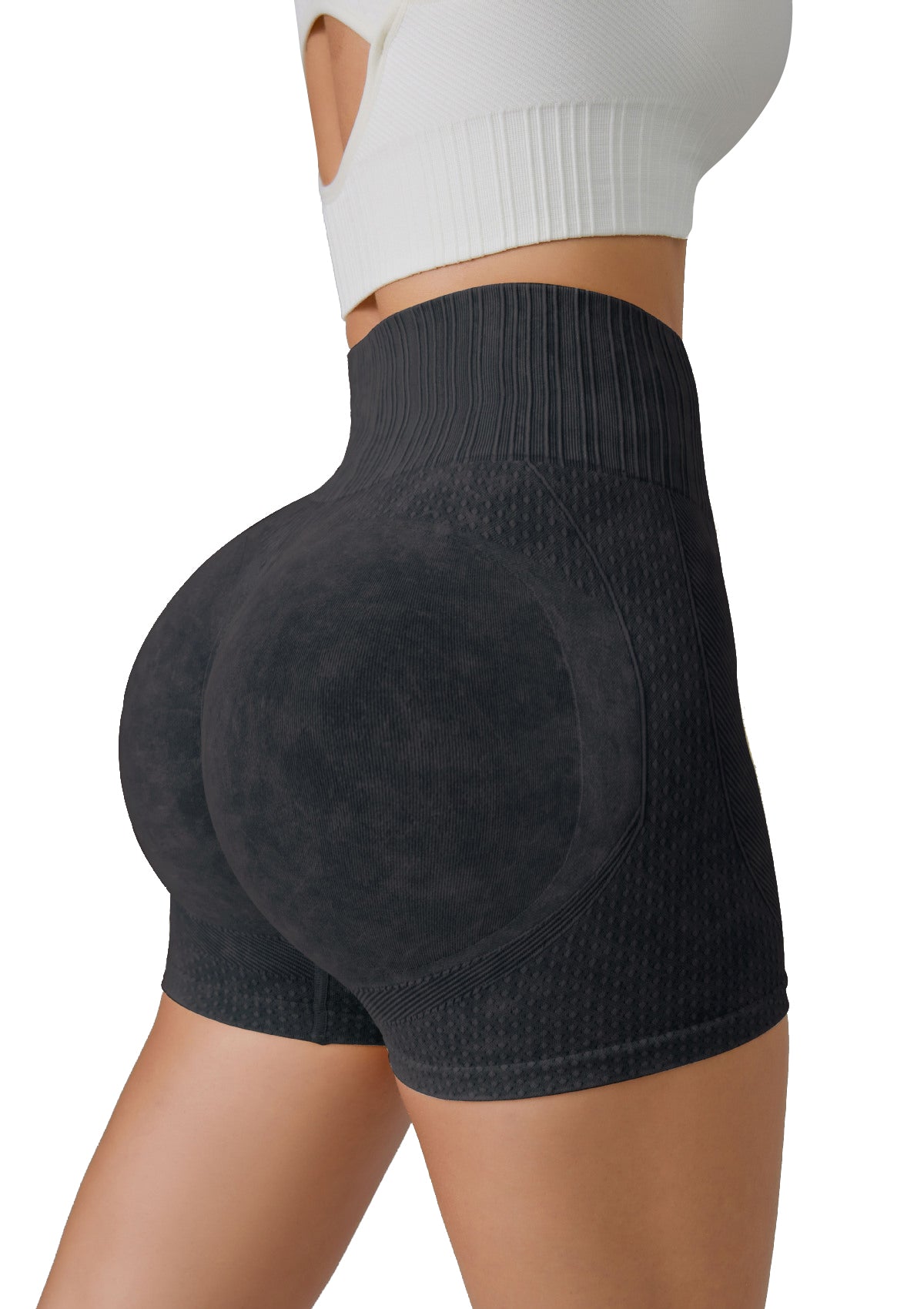 MOMSHIP High Waist Running Shorts - HSIA
