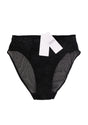 HSIA Enchante High-Rise Black Lace Brief Underwear - HSIA