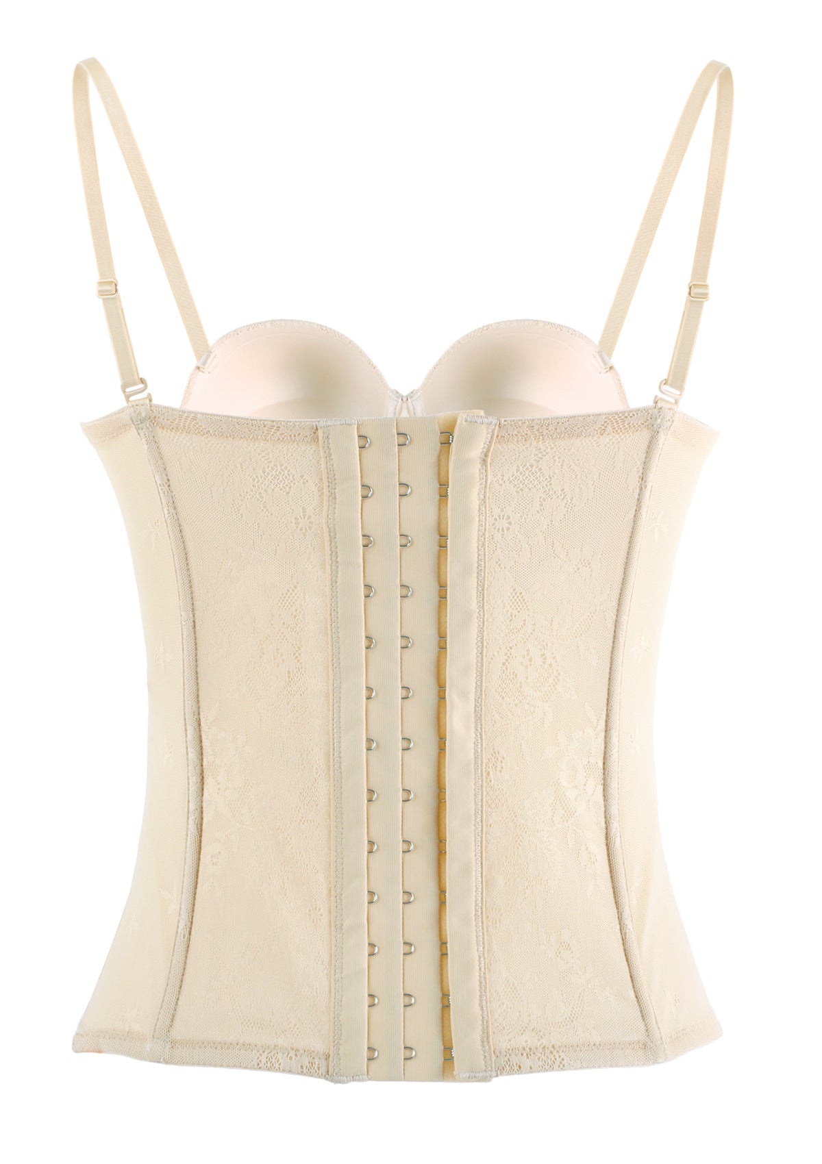 Momship Overbust Lace Corset Bustier - HSIA