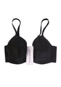 Sandwich Air Cup Smooth Mesh Lightly Padded Full Coverage Underwire T-Shirt Bra - HSIA