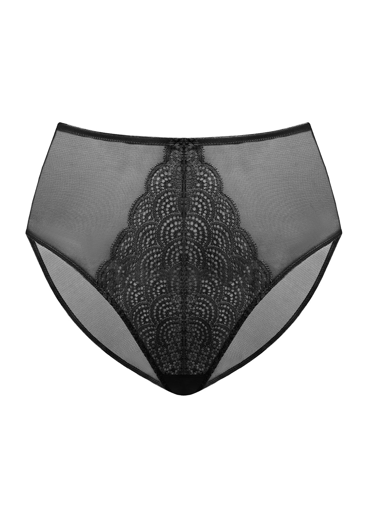 Sandwich Air cup Mesh Lace Panty Women Underwear - HSIA