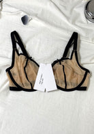 HSIA Minimizer Bra – Separated & Lifted Punk Chic Strappy Unlined Balconette Bra - HSIA