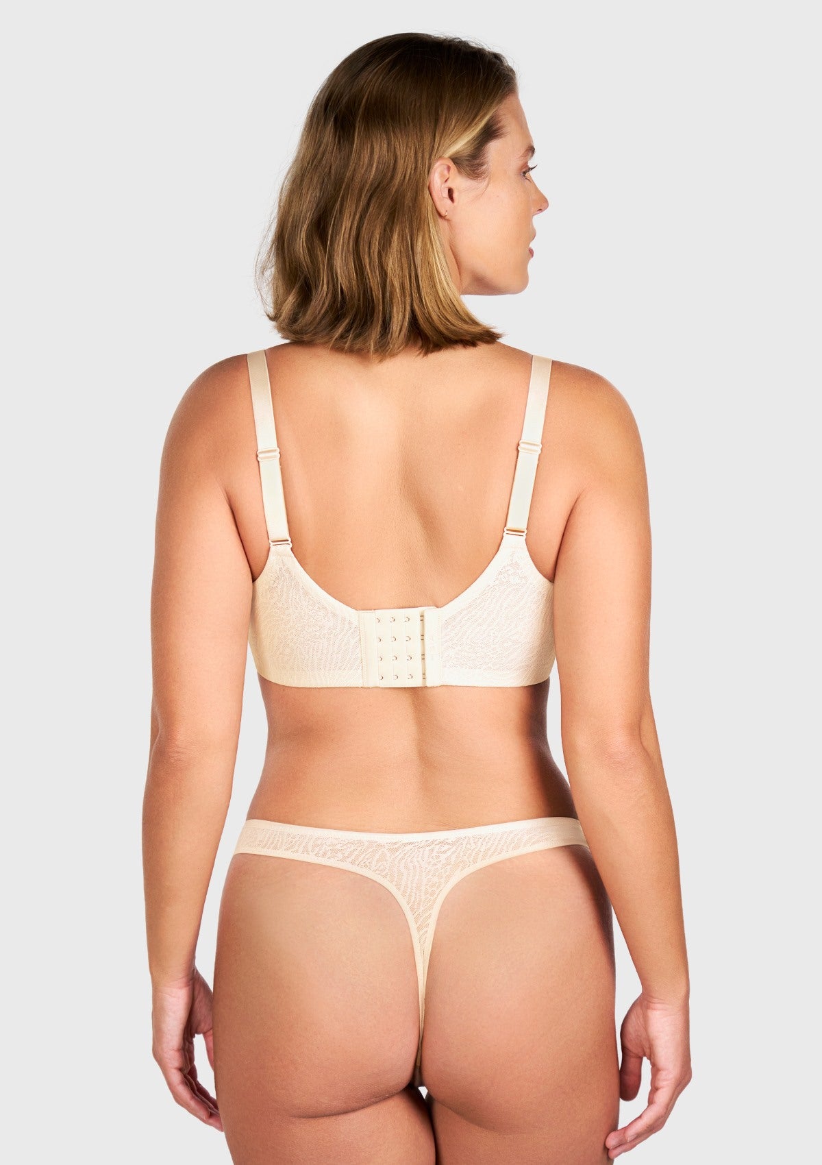 AirMesh Lace Detail Sexy Soft Mesh Thong - HSIA