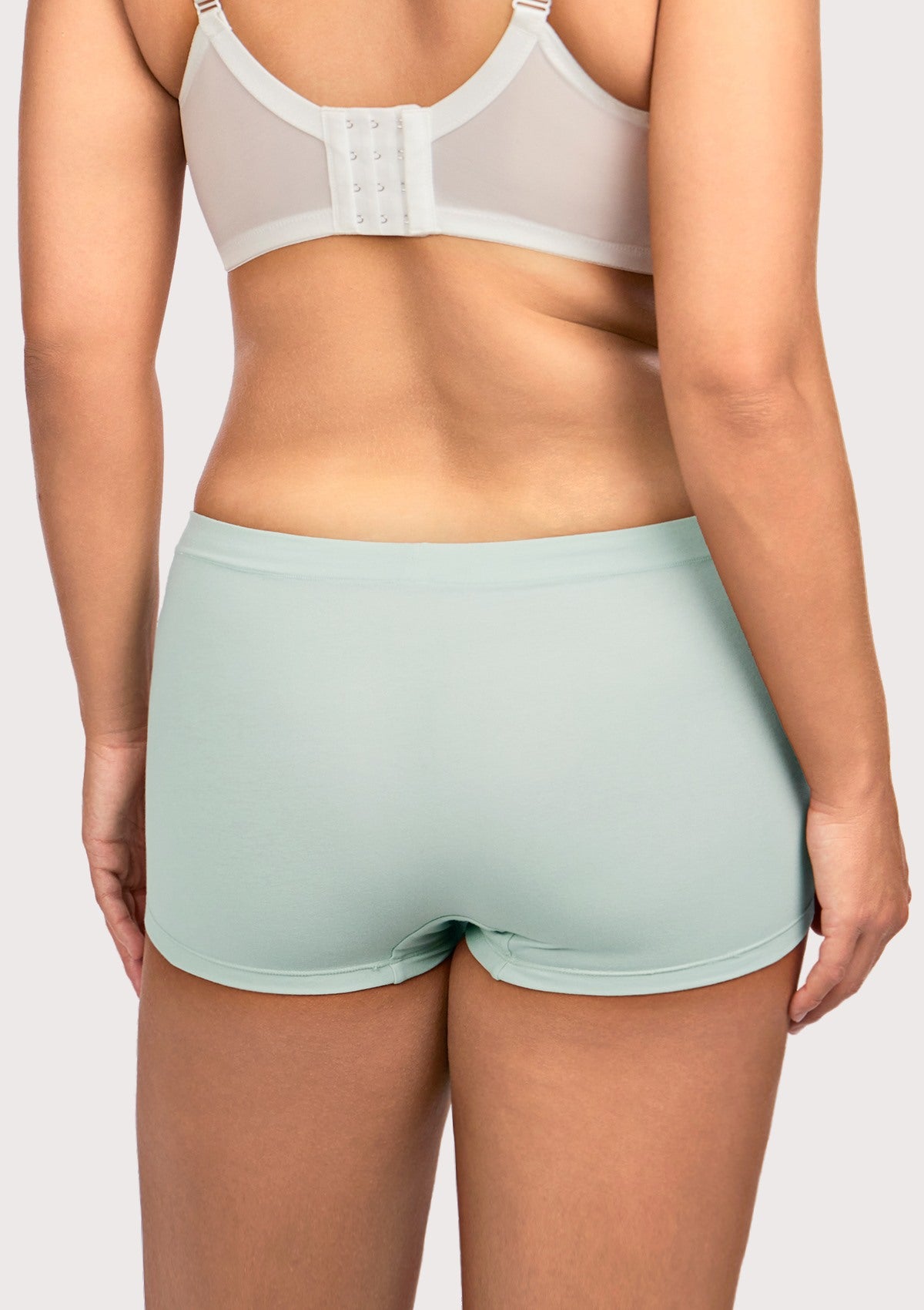 All-Day Comfort Mid-Rise Cotton Boyshorts Underwear 3 Pack - HSIA