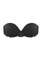 Blossom Mist Lace Trim Clear Back Strap Convertible Strapless Bra - HSIA