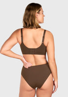 (Cardi B recommends)CoolComfort Smoothing Unlined Minimizer Underwire Bra - HSIA
