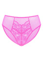Enchante High-Rise Barbie Pink Lace Brief Underwear - HSIA
