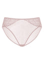 Enchante High-Rise Dark Pink Mesh Brief Underwear - HSIA