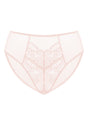 Enchante High-Rise Dusty Peach Lace Brief Underwear - HSIA
