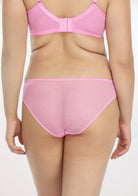 Enchante Pink Lace Bikini Underwear - HSIA