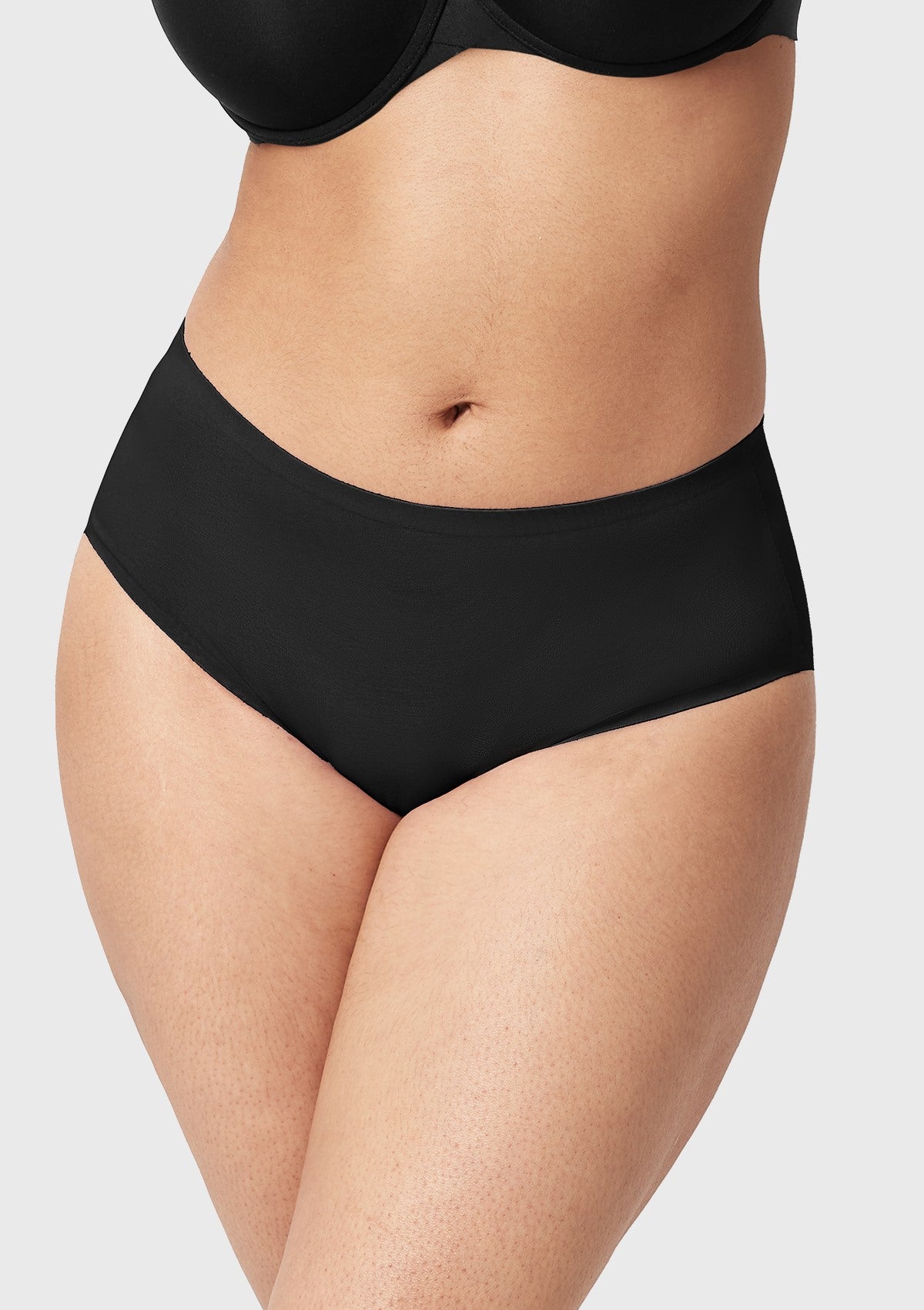 Everyday Comfort Mid-Rise Hipster Underwear - HSIA