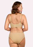HSIA Ultra Comfort Lightly Padded T-shirt Minimizer Full Coverage Bra - HSIA