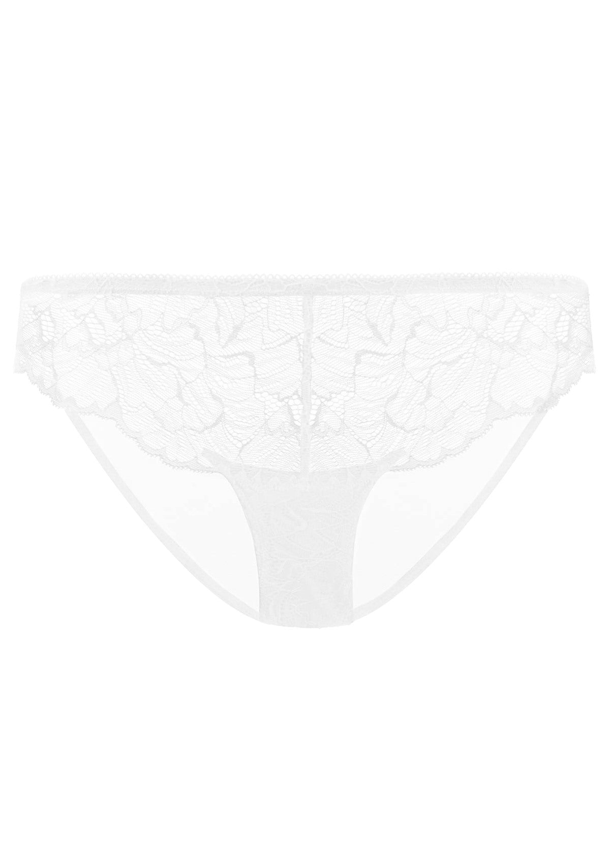 HSIA Blossom Lace White Bikini Underwear - HSIA