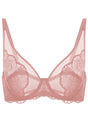 HSIA Blossom Pink Unlined Lace Bra - HSIA