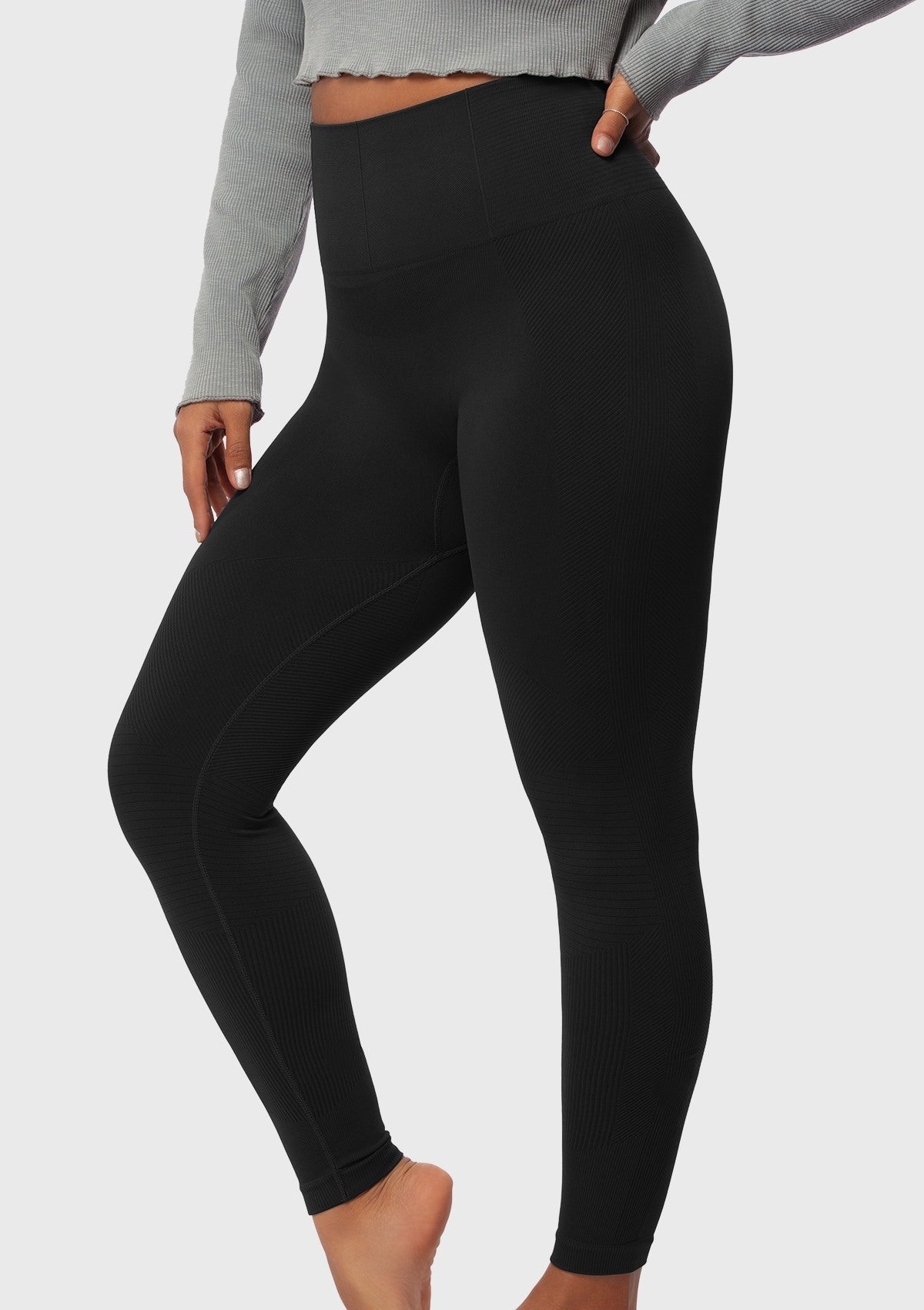 HSIA High Waist Seamless Workout Pants - HSIA