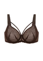 HSIA Penumbra Floralette Unlined Strappy Lace Uderwire Bra - HSIA