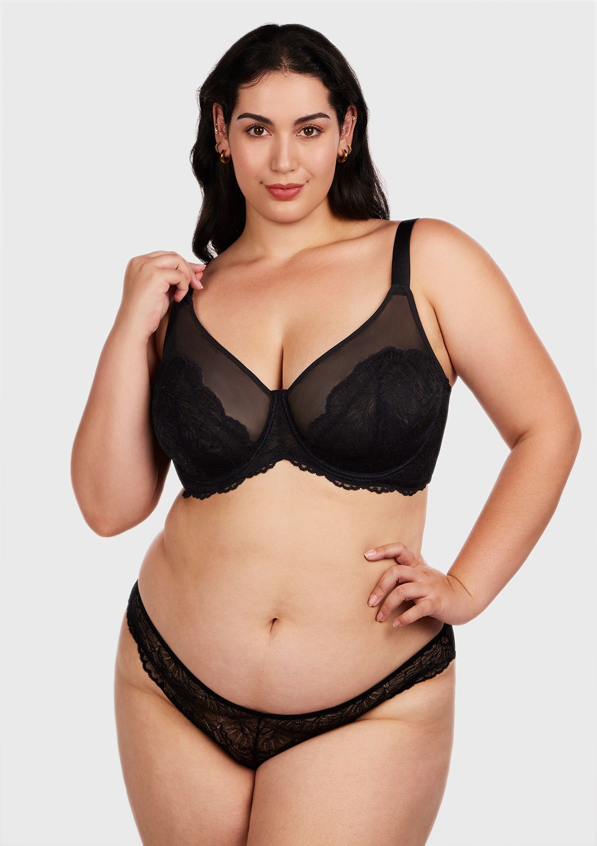 HSIA Blossom Unlined Lace Underwire Bra