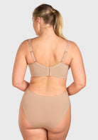 Joan Ultimate Soft T-shirt Unlined Underwire Minimizer Bra - HSIA