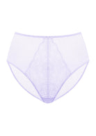 Mermaid High-Rise Light Purple Lace Brief Underwear - HSIA