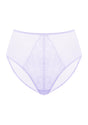 Mermaid High-Rise Light Purple Lace Brief Underwear - HSIA
