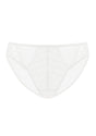 Mermaid Scales Soft Lace Mid-Rise Bikini Underwear - HSIA