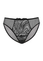 Serenata Floral High-Rise Sheer Mesh Lace Bikini Undewear - HSIA