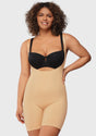 Songful Seamless Mid-Thigh Bodysuit Tummy Control Shapewear Sculpting Body Shaper - HSIA
