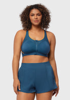 Speed Race High Impact Adjustable Racerback Sports Bra - HSIA
