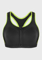 Speed Race High Impact Adjustable Racerback Sports Bra - HSIA