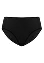 Starry Night Black Mesh High-Rise Brief Underwear - HSIA