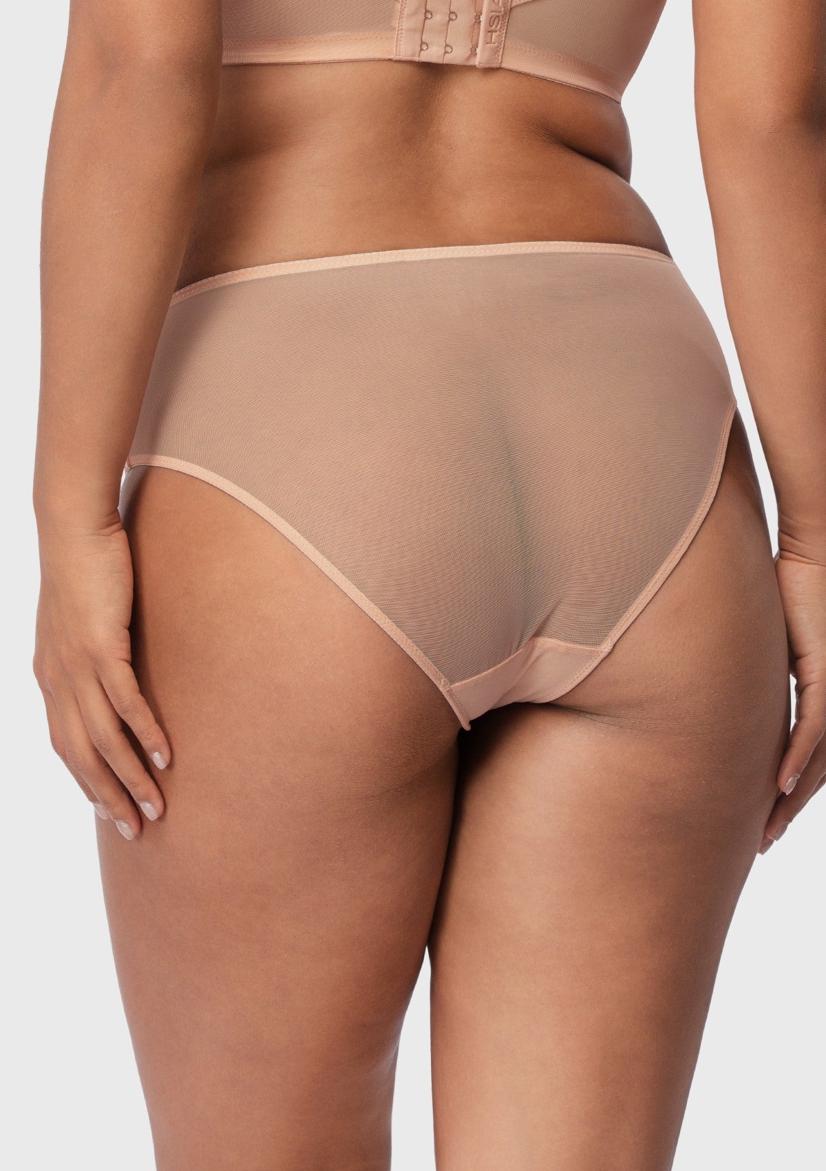 Sunflower High-Rise Rosy Blush Lace Brief Underwear - HSIA