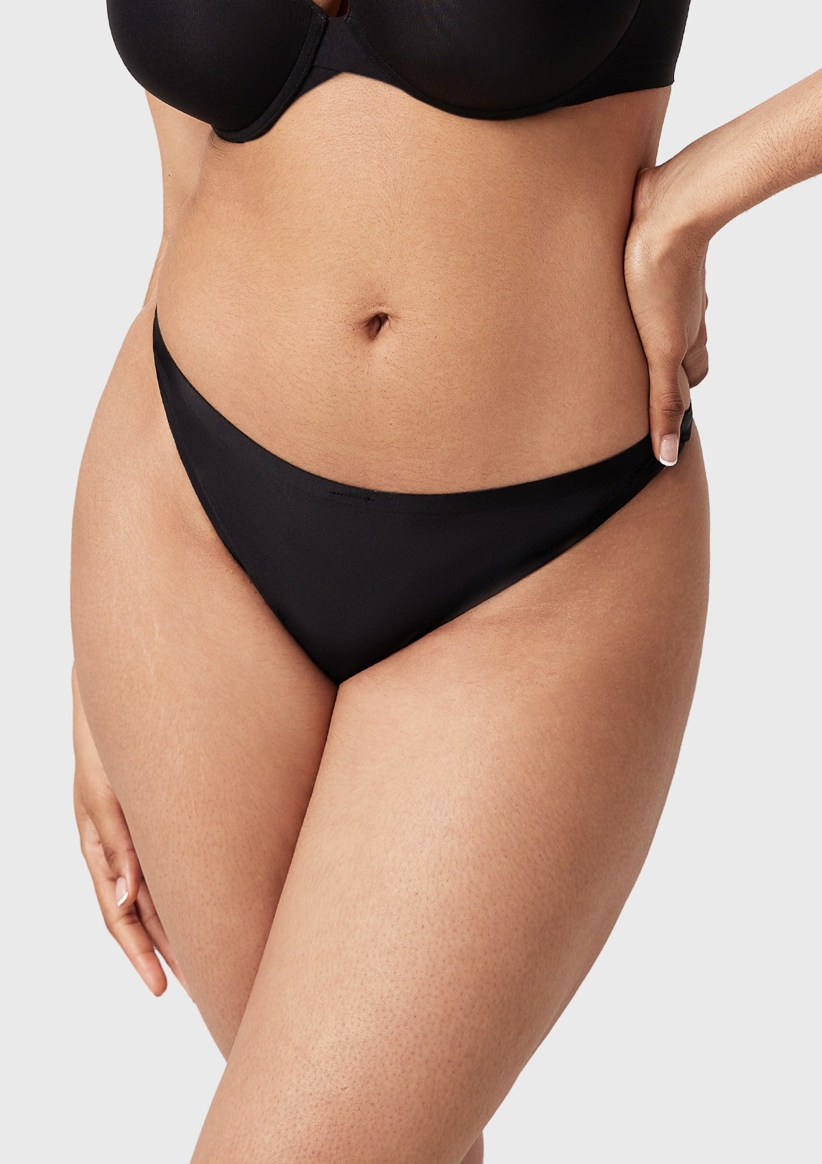 Ultimate Comfort Seamless Stretch Thong Breathable Film Underwear - HSIA