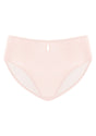 Detailed 3D product shot of Blush Bella sheer mesh bikini underwear with a breathable pure cotton crotch.