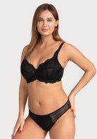 HSIA Black All-Over Floral Lace Bra Bundle - HSIA