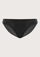 Billie Smooth Black Sheer Mesh Bikini Underwear - HSIA