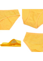 Billie Smooth Yellow Sheer Mesh Bikini Underwear - HSIA