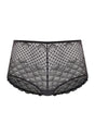 Mermaid Scales High Waist Lace Boyshort Panty