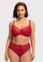 Mermaid Scales Lace Unlined Bra