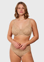 Pretty In Petals Unlined Strappy Lace Bra