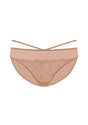 HSIA Renna Holiday Embroidered Red Mesh Brief Underwear - HSIA