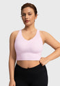 HSIA AirBalance Wirefree Lightly Padded Medium Support Breathable Sports Bra