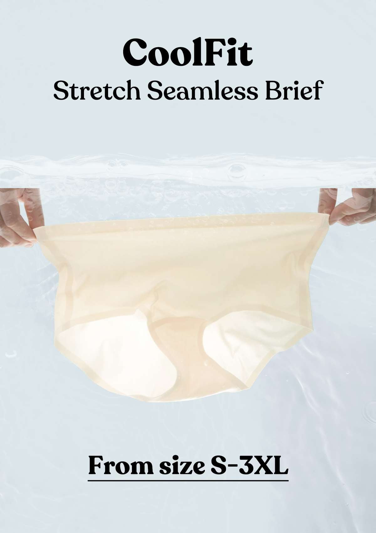 CoolFit Soft Stretch Seamless Brief Underwear Bundle - HSIA