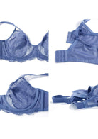 HSIA Blossom Pink Unlined Lace Bra - HSIA