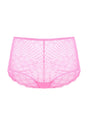 Mermaid Scales High Waist Lace Boyshort Panty