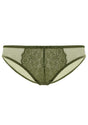 Nymphaea Front Floral Lace Bikini Underwear - HSIA